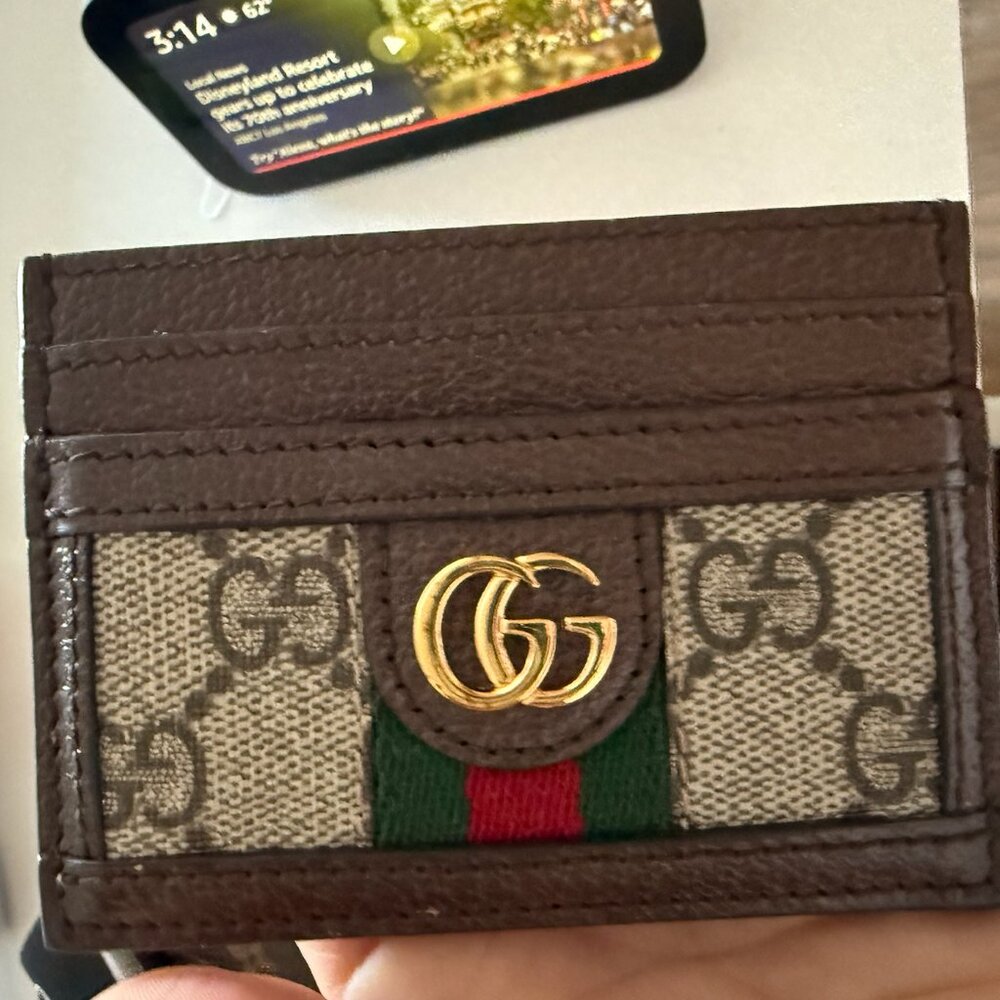 Gucci Ophidia Card Case - NEVER BEEN USED